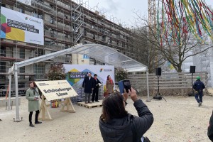 Die Neuen - Gewobag - Richtfest Schöneberger Linse