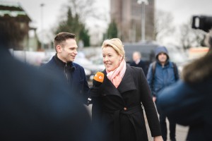 Die Neuen - Gewobag - Grundsteinlegung Landsberger Allee